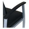 Alera Black Chairs/Stools, 24.6" W 26.96" L 33.46" H, Curved Loop, Polyurethane Seat ALEML2319